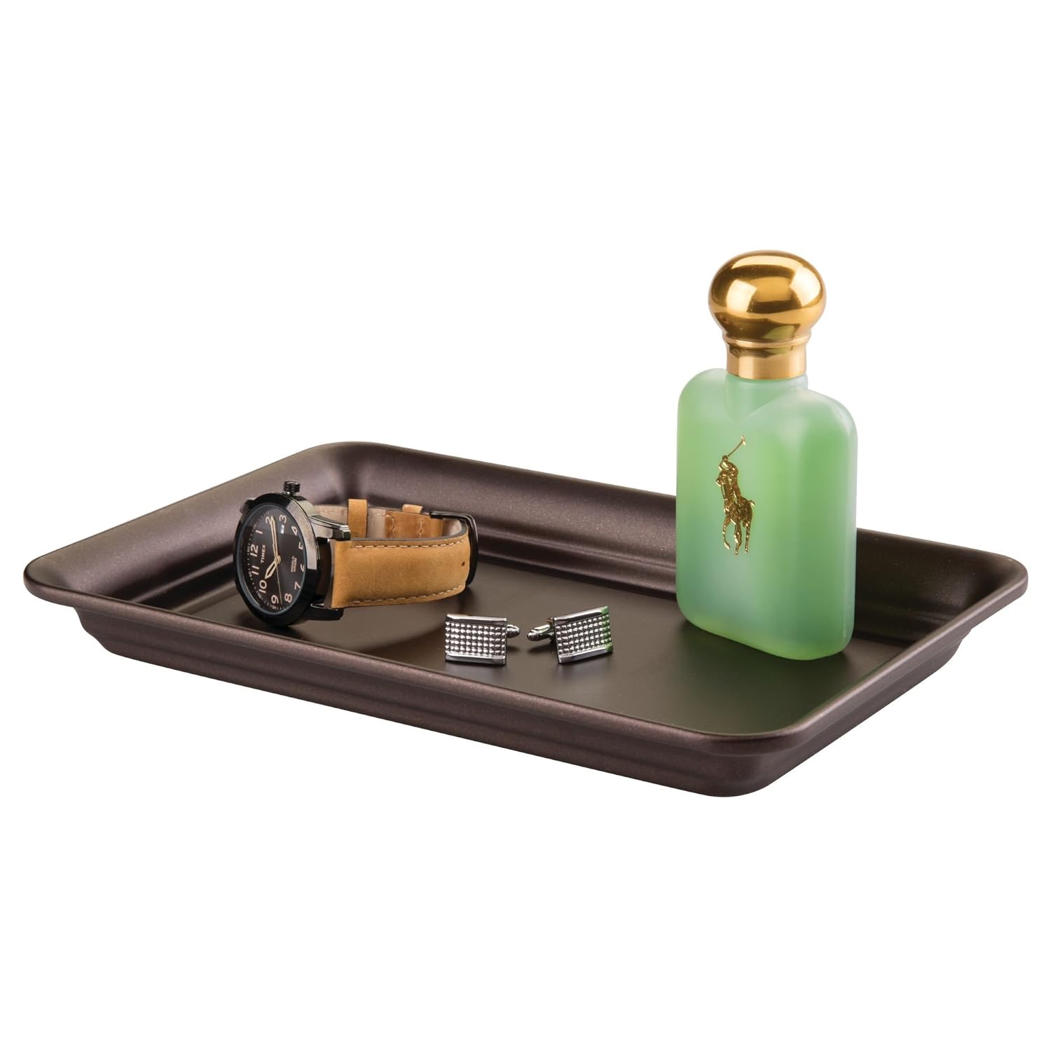 InterDesign 02871 Countertop Guest Towel Tray Bathroom Vanity