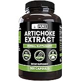 Pure Original Ingredients Artichoke Extract (365 Capsules) No Magnesium Or Rice Fillers, Always Pure, Lab Verified