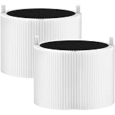 2 Pack 211i Max Replacement Filter Compatible with Blue Pure 211i Max Air Purifier, Ture HEPA & Activated Carbon Replacement Filter, Compared part #F2MAX