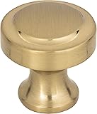 Atlas Homewares A300-WB Bradbury Collection Knob, Warm Brass