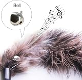 MAIYADUO Cat Toys Interactive Wand 6Pcs Feather Teasers 80cm for Indoor Cats view 7