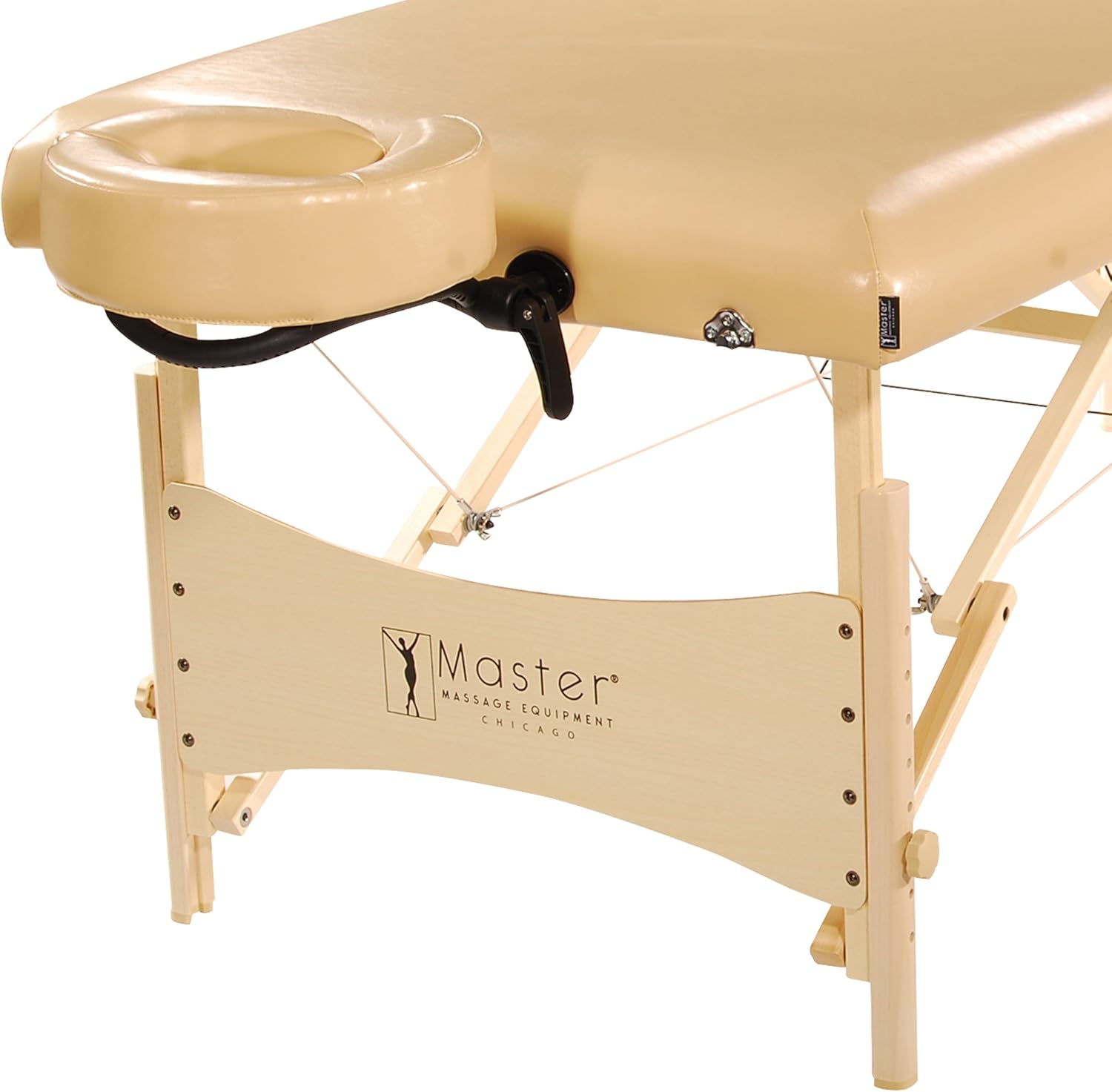 Master Massage 30" Balboa Portable Massage and Exercise Table Beauty Bed in Cream Luster: Health & Personal Care