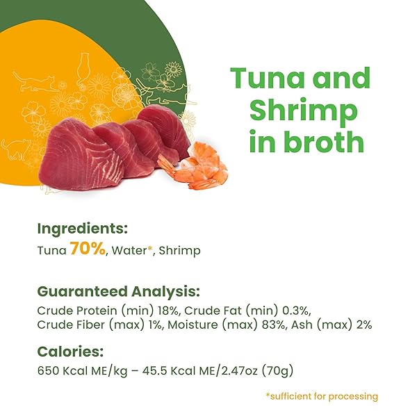 ALMO NATURE HQS NATURAL WET CAT FOOD TUNA AND SHRIMP IN BROTH 2.47 OZ