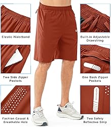 NORTHYARD Men's Athletic Running Shorts Quick Dry