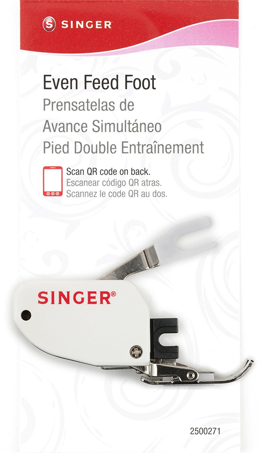 Singer Presser Foot, Original Version