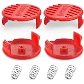Eventronic CMZST120SC String Trimmer Spool Cap for Craftsman Weed Eater | Perfect Fit Replacement Cap, For CMCST900, CMEST913, CMESTE920, CMZST98020, CMESTA900, CMCST915, 4 Cap with 4 Spring