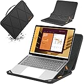 Smatree MS82 Hard EVA Protective Sleeve with Stand Compatible for 15.6 inch Dell Inspiron 15 3000/3520/3530/3535, Latitude 5550/5540/5530/5531, Precision 3591/3590/3581/3580, Vostro 3520/3530/3535