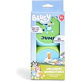 BLUEY Wackadoo Dice Imagination Act Out the Action Game | Family Game Night for All Ages | Creative and Engaging Fun for All Featuring Bluey and Bingo with 36 Unique and Silly Combinations
