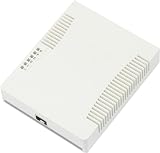 MikroTik RouterBOARD 260GS 5 Port Gigabit Smart Switch SFP Cage SwOS PSU view 2