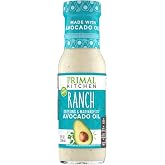Primal Kitchen Ranch Salad Dressing &amp; Marinade made with Avocado Oil, Whole30 Approved, Paleo Friendly, and Keto Certified, 8 Fluid Ounces