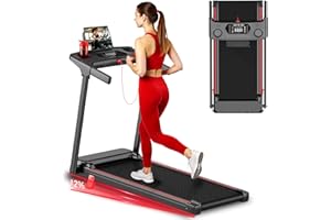 AoraPulse 3-in-1 incline Foldable Treadmill l 12% incline Walking Pad | 3.0 HP Brushless Motor l 330 LB Capacity Compact Home