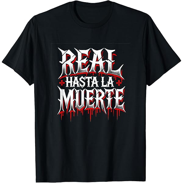 Amazon.com: Bebecita Real Hasta La Muerte Anuel Design T-Shirt
