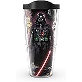 Tervis Star Wars Collage Made in USA Double Walled Insulated Tumbler Travel Cup Keeps Drinks Cold & Hot, 24oz, Classic, 1 Count (Pack of 1)
