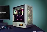 Thermaltake Ceres 300 TG ARGB Hellgrün PC Case Tempered Glass Mid Tower view 7