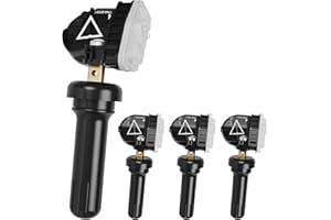 RENECTIV TPMS Sensor,4pcs 433MHz Tire Pressure Monitor Sensors Compatible with Chevy Cadillac Buick GMC Replace OE# 13598773,13516165