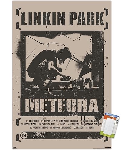Amazon.com: Linkin Park - Meteora Wall Poster, 34L
