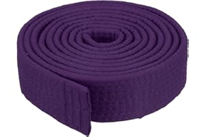 PATIKIL Taekwondo Colored Ranking Belt 1.6" x7.2Ft 2.2m, Polyester Martial Arts Judo Karate Belt for Coach Teaching Practice,