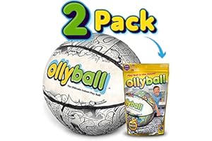 Ollyball - The Ultimate Indoor Play Ball for Kids and Parents!… (Eco Pak Two Pack)