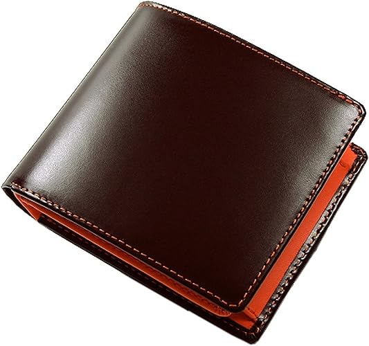 Amazon Co Jp カード収納多い 二つ折り 短財布 Otokosaifu メンズ 紳士 誕生日プレゼント 3009 ブラウン オレンジ ジュエリー