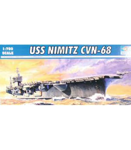 Amazon.com: Trumpeter 1/700 USS Nimitz CVN68 Aircraft Carrier 2005