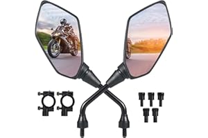 Motorcycle Mirrors, OFIG ATV Mirrors with 7/8" Handlebar Mount Compatible with Motorcycle Scooter Moped ATV Snowmobile Polari