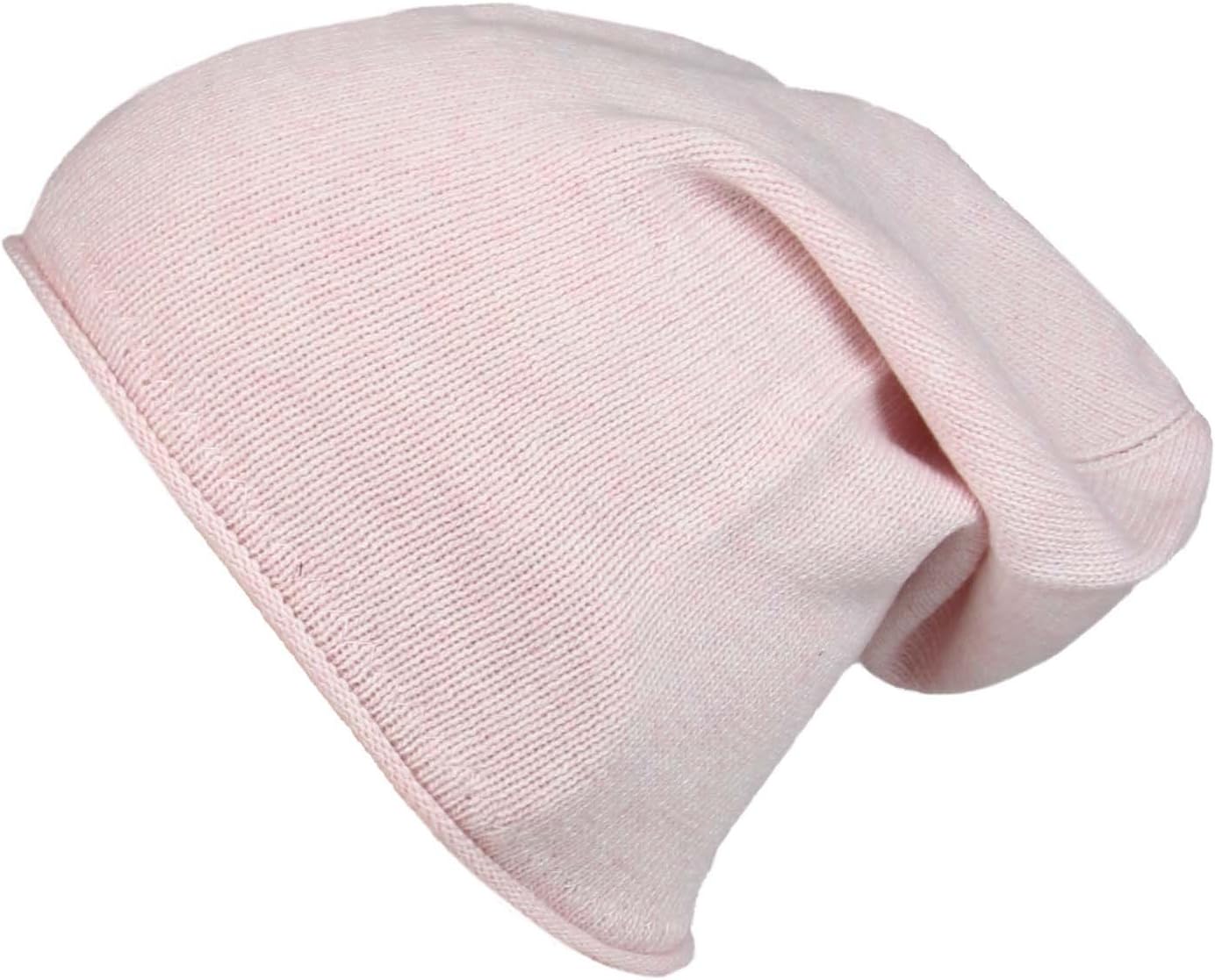 Cashmere Dreams Women Girls Ladys UNI- Sparkle- Beanie-Hat-Cap with Star - Knitwear-Perfect accessoire-11,4 x 9 inch