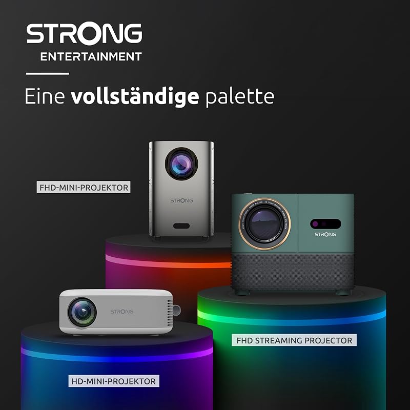 - N1 Mini Projektor - Taschenbeamer - 30-100 Zoll - WLAN - 720p HD & Kompatibel mit 1080p Full HD - 750 Lumen - Projektionsdistanz 0,9 bis 6,2 m - HDMI + USB - weiß