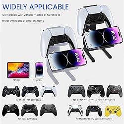 ASIEIT 2Packs Controller Holder, 2 Tier Universal