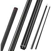 KONLLEN Carbon Fiber Break Cue, 58-Inch Pool Stick, 13mm Tip | Carbon shaft, 2-piece design, firm tip setup, built for dedicated break shots