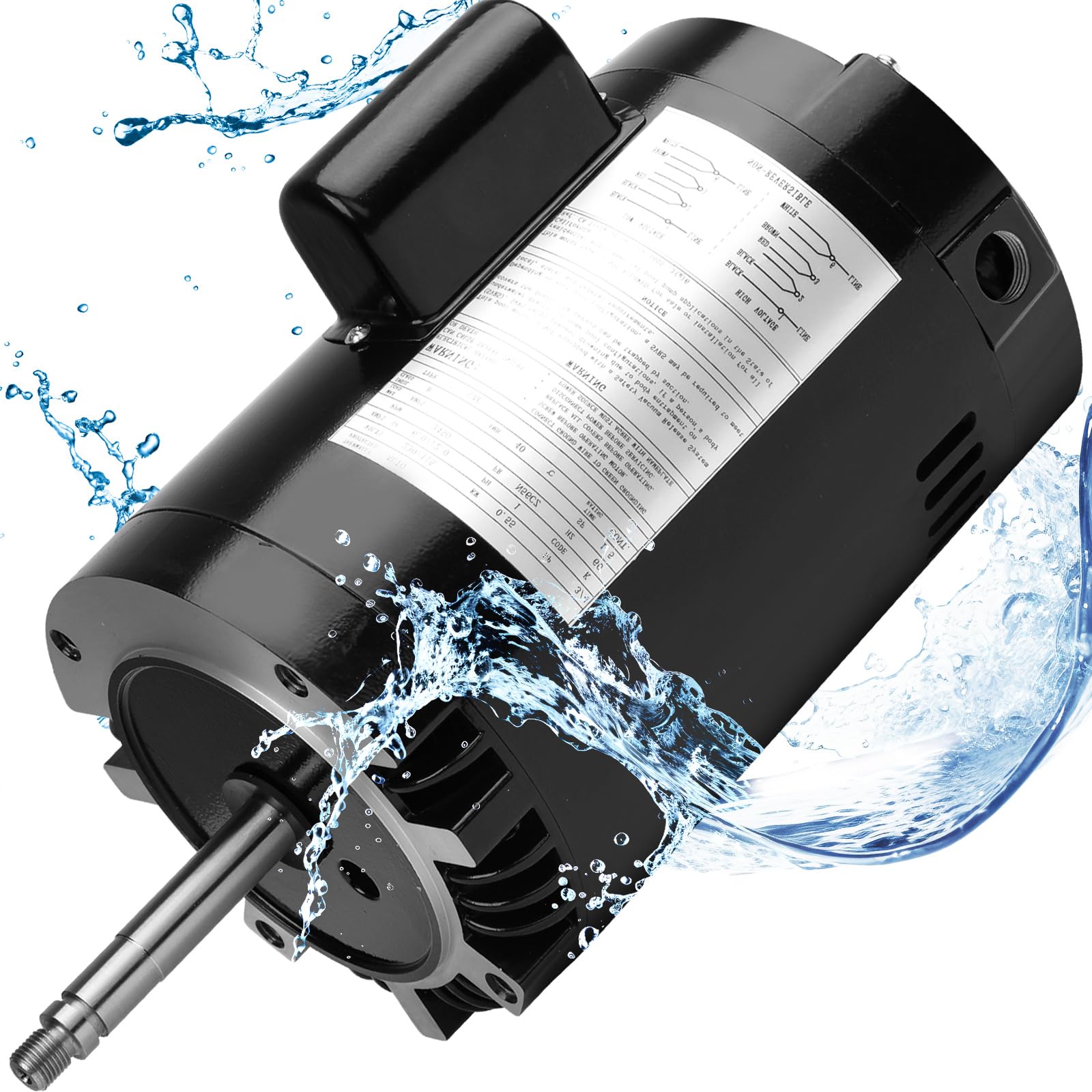 Photo 1 of *** Very USED OLD****Fexhull B625 PB460 Pool Pump Motor Fit for Polaris PB4-60 0.75HP Single-Speed, Fit for A.O. Smith Century 3/4HP 115/230V Polaris Arneson Pool Sweep, Fit for Letro Jet Vac Brand Pool Cleaners