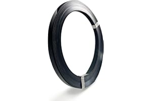 AWIORETON Steel Strapping Coil 1/2" x .020" x 200' Heavy Duty,Metal Strapping Banding Roll,1200 lbs Break Strength,Mini Portable Strong Banding with Superior Cut-Resistance,Heavy Pallet Strapping