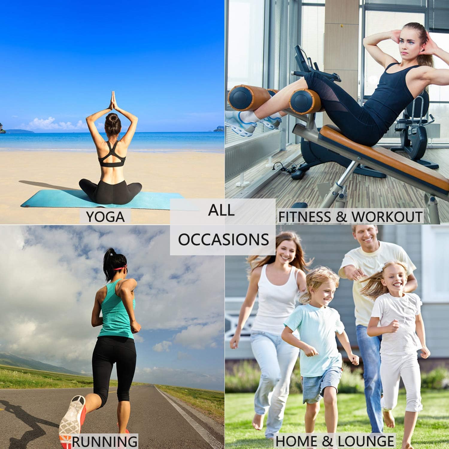 Hibelle Womens Scoop Neck Cute Racerback Yoga Workout Tank Top: Clothing