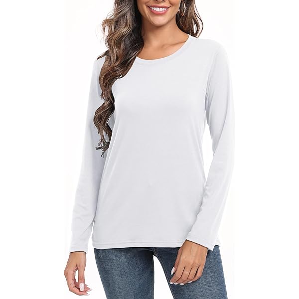 Amazon Camiseta Tres Cuartos Mujer Blusas Básicas Para Mujer Hanes