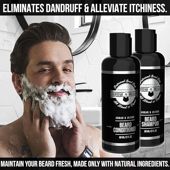 beard straightening shampoo