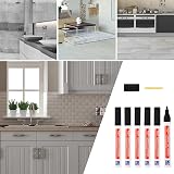 DONQL 6pk Tile Grout Pen Marker Black Restores & Protects With Replacement Nibs view 6