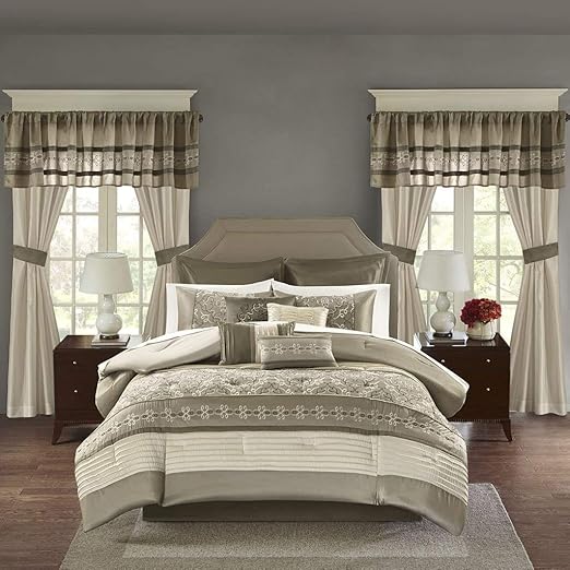 Amazon Com Kup Luxury Comforter Set Queen 24 Piece Best Bed