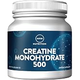 MRM Nutrition Creatine Monohydrate Powder, Unflavored - 11.5 oz | Micronized Creatine Monohydrate Powder for Men &amp; Women, Pre Workout, Keto Friendly, Vegan, Gluten Free, Non-GMO, 100 Servings