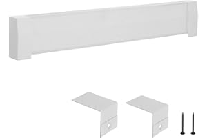 VEVOR Baseboard Heater Covers, Premium Series 4 ft Standard Electric Heating Unit Front Cover for Home Improvement, Heavy-dut