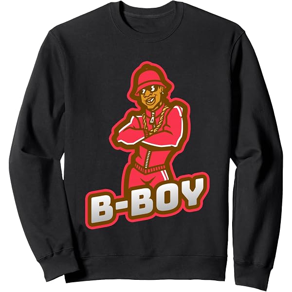 Amazon.com: B-Boy 90s Old School Hip Hop 80s Breakdance Sweatshirt 