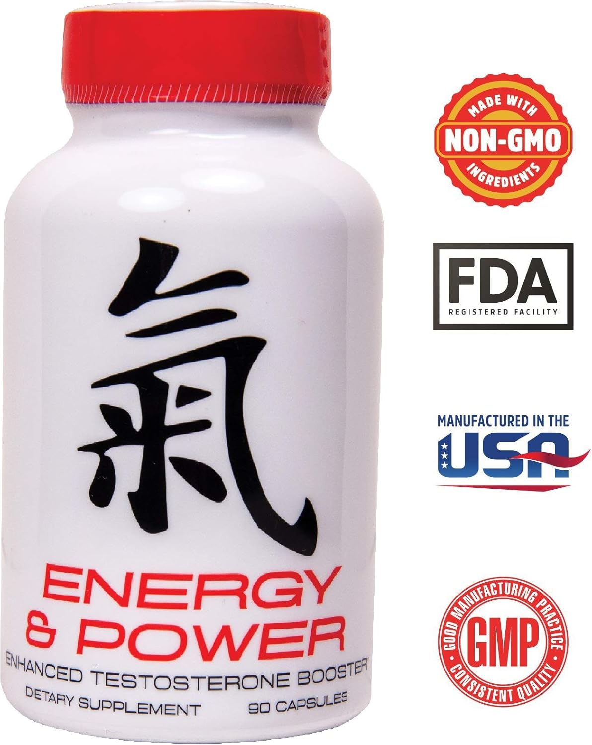 Energy and Power Enlargement Booster for Men - Increase Size, Strength, Stamina - Energy, Mood, Endurance Boost - All Natural Performance Supplement - Made in USA: Health & Personal Care