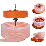 VIKITON 6-3/8 Hole Saw for Recessed Lights, 6.3