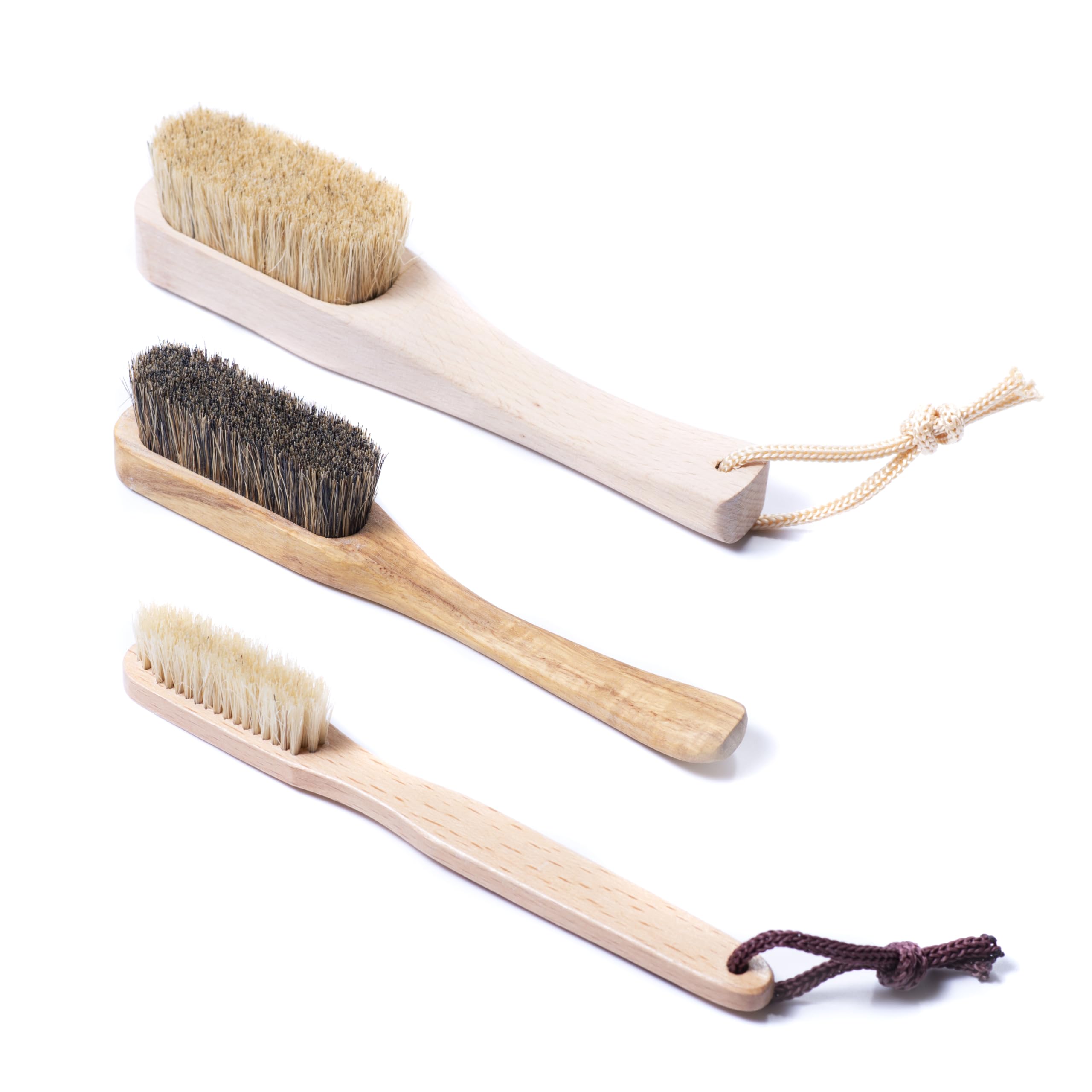 MADU CLIMB - Wooden Rock Climbing Brush Set Premium Boars Hair - Small, Medium, Large.โฆ