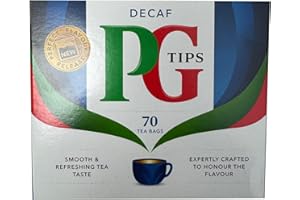 PG Tips Decaf 70 Ct Tea Bags - 2 Pack