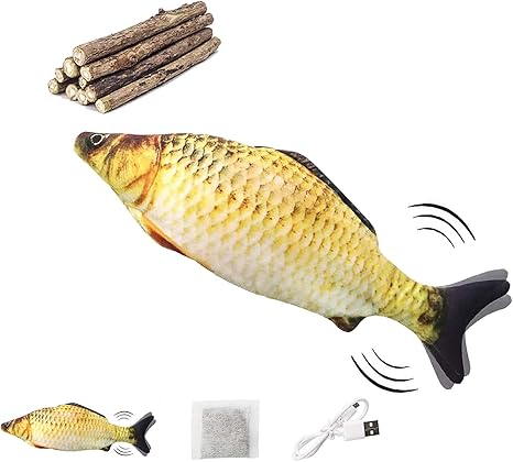 Finevernek Poisson Pour Chat 10pcs Baton Chat Catnip Bio Naturel Jouets Poisson Electrique Rechargeable Usb Peluche Avec Cataire Poisson Simulation En Mouvement Jouet Chat Herbe A Chat Amazon Fr Animalerie Finevernek Poisson Pour Chat 10pcs Baton Chat Catnip Bio Naturel Jouets Poisson Electrique Rechargeable Usb Peluche Avec Cataire Poisson Simulation En Mouvement Jouet Chat Herbe A Chat Amazon Fr Animalerie