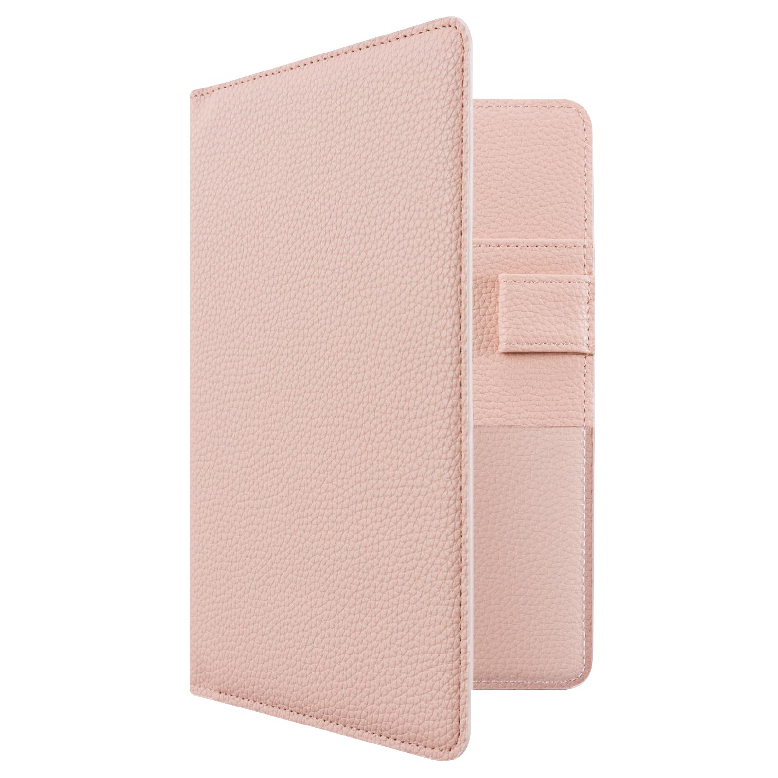 Photo 1 of CoBak Server Book – Compact Organizer with Clear and Money Pockets, Pen Holder, Fits Apron Perfectly, Leather Waitress Book