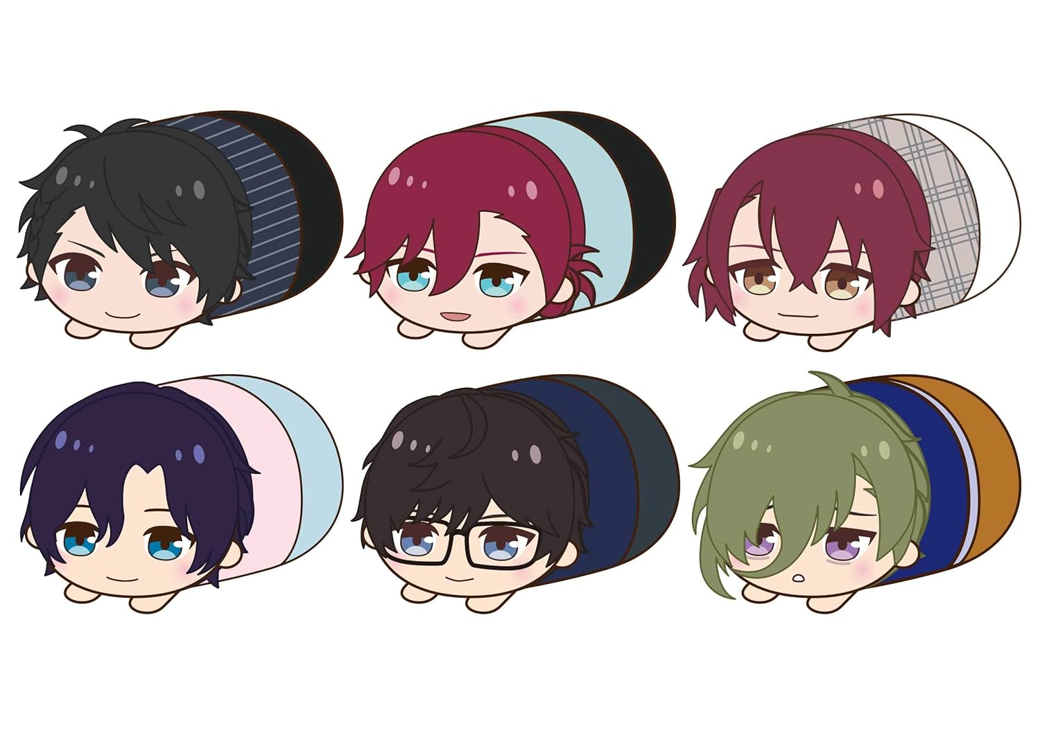 スタンドマイヒーローズ もちころりん B07ksktcs2 1box 6個入り 全6種類 Vol 4 ぬいぐるみマスコット Box商品 アニメ萌えグッズ 大人も着やすいシンプルファッション