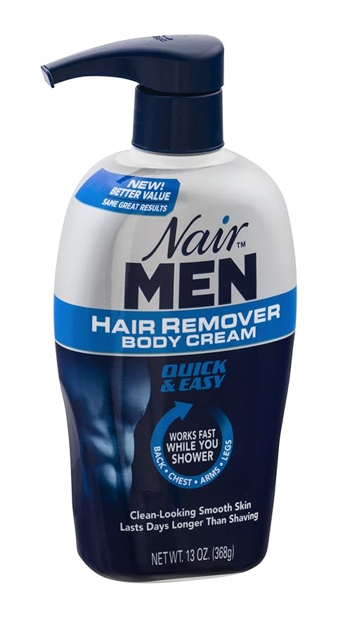 Amazon Com Nair Men Hair Remover Body Cream Beauty