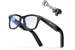 2026 Upgraded – Smart Camera Glasses, 8MP Resolution Supporting 1080P HD Video Recording, Supports Photo/Video/Audio Recording, 410mAh Battery, with AI Assistant/AI Translation/Bluetooth Calling5.0 out of 5 stars 331 offer from $229.99