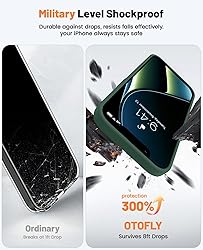 OTOFLY for iPhone 14 Case, Upgraded Silicone 14