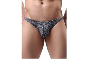 IKINGSKY Men's Colorful Big Pouch Bikini Underwear Sexy Low Rise Bluge Men Briefs